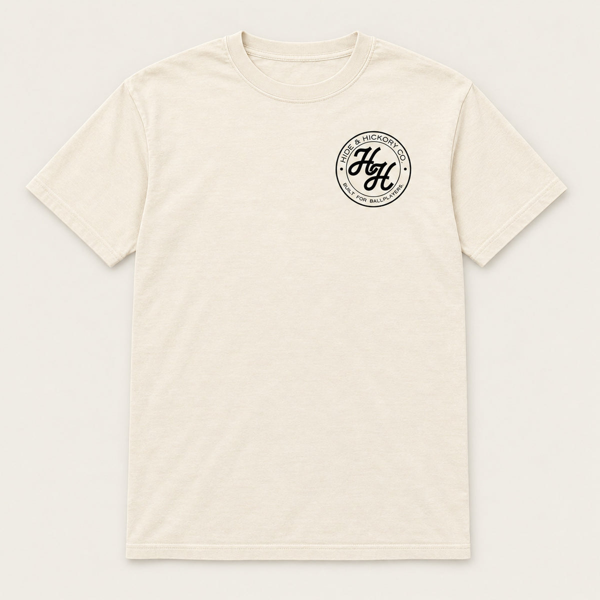 Hide & Hickory Ballplayers Tee - Ivory