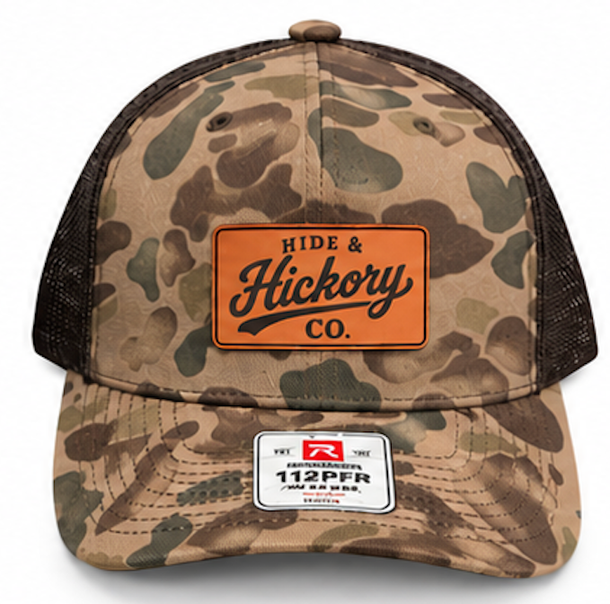 Camo Classic Script Trucker Hat