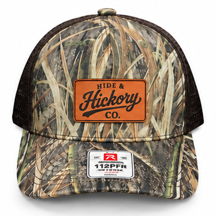 Camo Classic Script Trucker Hat