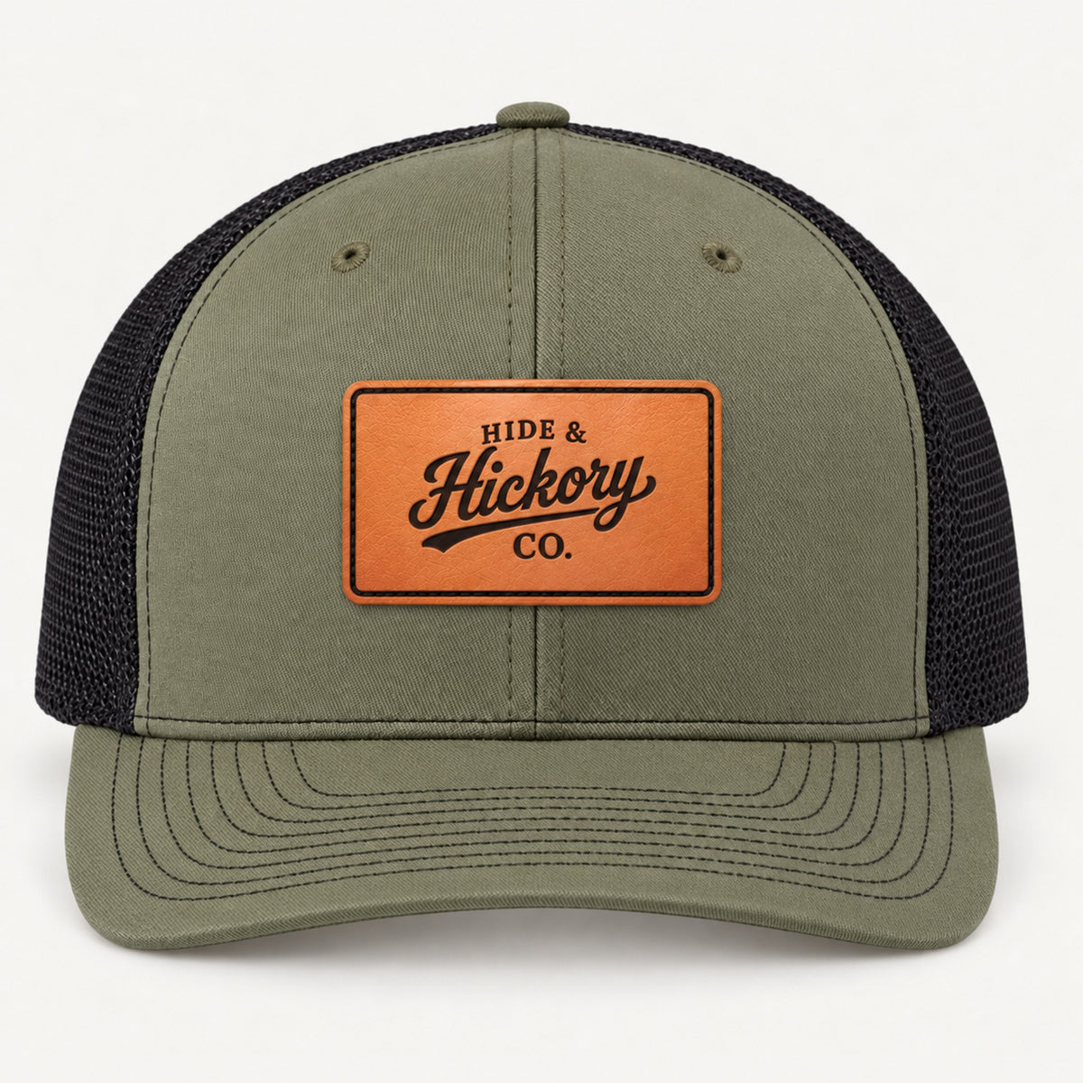 Classic Logo Trucker Hat - Olive/Black
